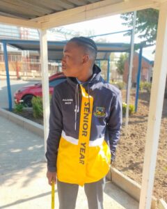 Neon Black Matric Jacket