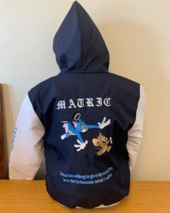 Neon Black Matric Jacket